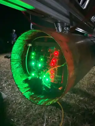 Installed in the flight vehicle