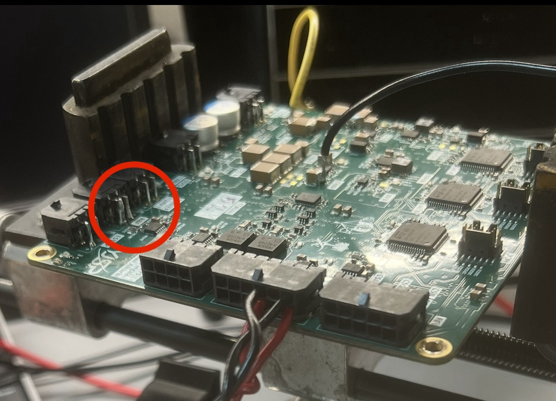 Recovery Rev 5 RBF hot-plug inline damping resistor rework